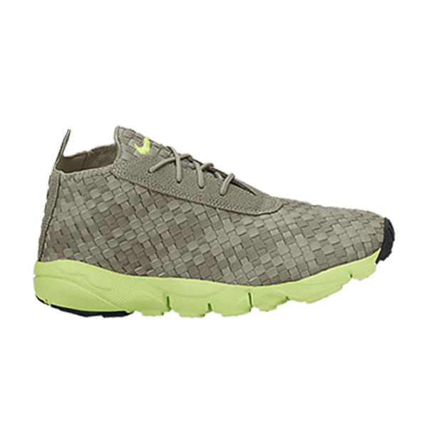 Nike Air Footscape Desert Chukka — Chino/Black/Volt