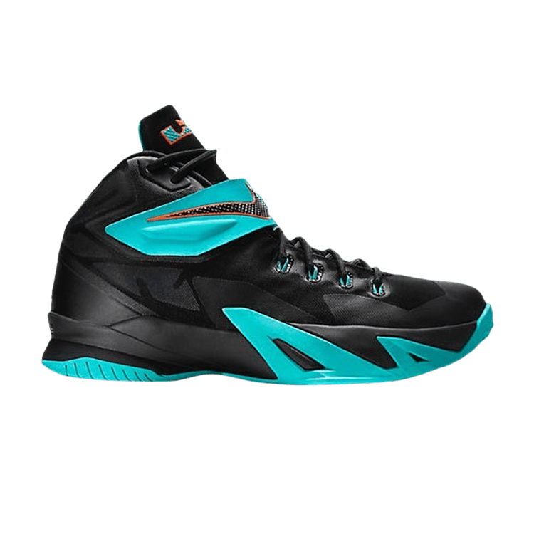 Nike Zoom LeBron Soldier 8 'Black Dusty Cactus' — Black/Black/White/Dusty Cactus