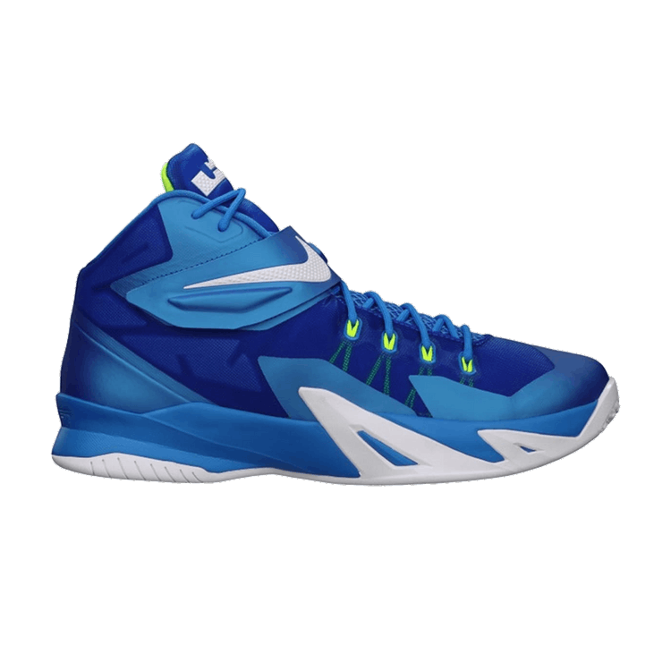 Nike LeBron Zoom Soldier 8 'Photo Blue' — Photo Blue/White-Volt-Hyper Cobalt