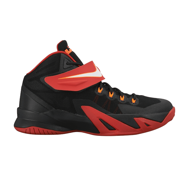 Nike Zoom LeBron Soldier 8 GS — Black/University Red/Hyper Crimson/White