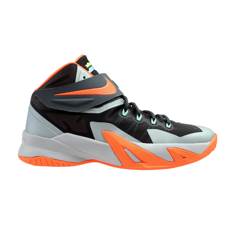 Nike Zoom LeBron Soldier 8 GS — Dark Magnet Grey/Light Magnet Grey/Hyper Turquoise/Hyper Crimson