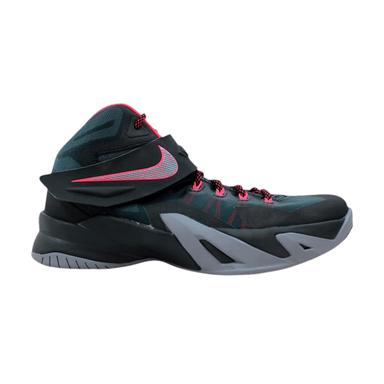 Nike LeBron Zoom Soldier 8 GS 'Mineral Salt Hyper Punch' — Mineral Slate/Seaweed/Magnet Grey/Hyper Punch