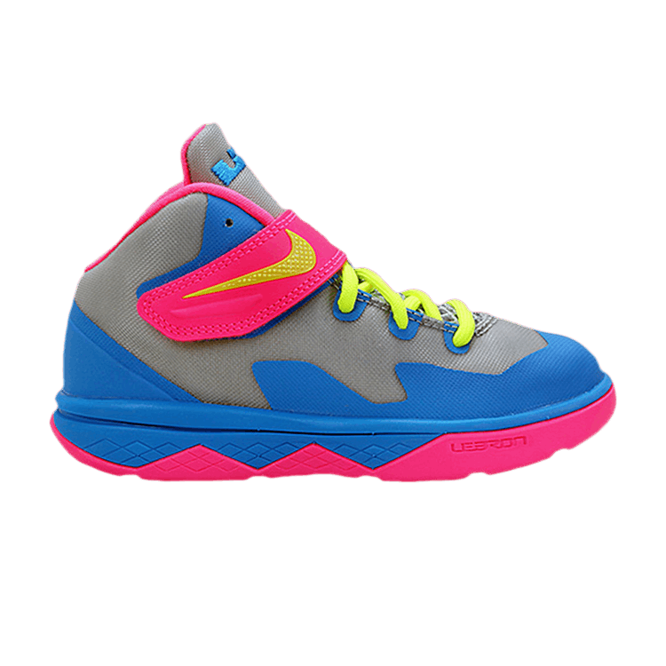 Nike Zoom LeBron Soldier 8 PS 'Magnet Grey Volt' — Magnet Grey/Volt/Dark Magnet Grey