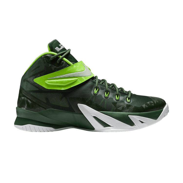 Nike LeBron Zoom Soldier 8 TB 'Gorge Green Electric Green' — Gorge Green/Electric Green/Metallic Silver