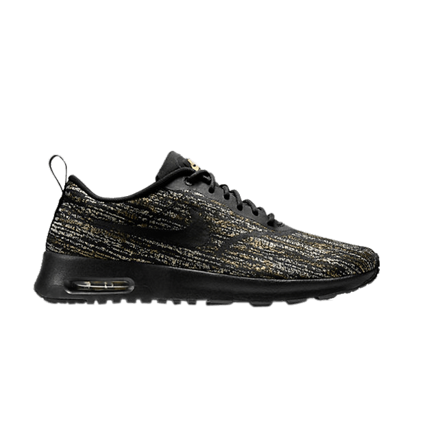 Nike Wmns Air Max Thea Jacquard — Black/Sail/Metallic Gold