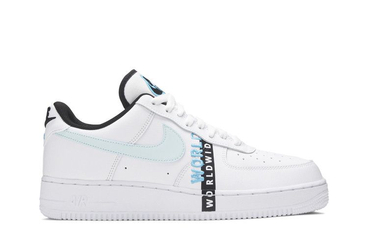 Nike Air Force 1 '07 LV8 'Worldwide Pack - Glacier Blue' — White/Blue Fury/Black/Glacier Blue (2)