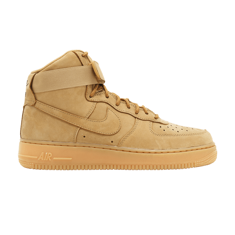 Nike Wmns Air Force 1 Hi Premium 'Flax' — Flax/Flax-Outdoor Green