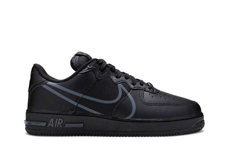 Nike Air Force 1 React 'Triple Black' — Black/Anthracite (2)