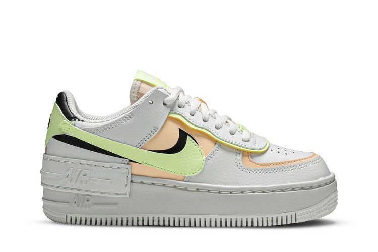 Nike Wmns Air Force 1 Shadow 'White Crimson Tint' — Summit White/Black/Barely Volt/Crimson Tint (2)