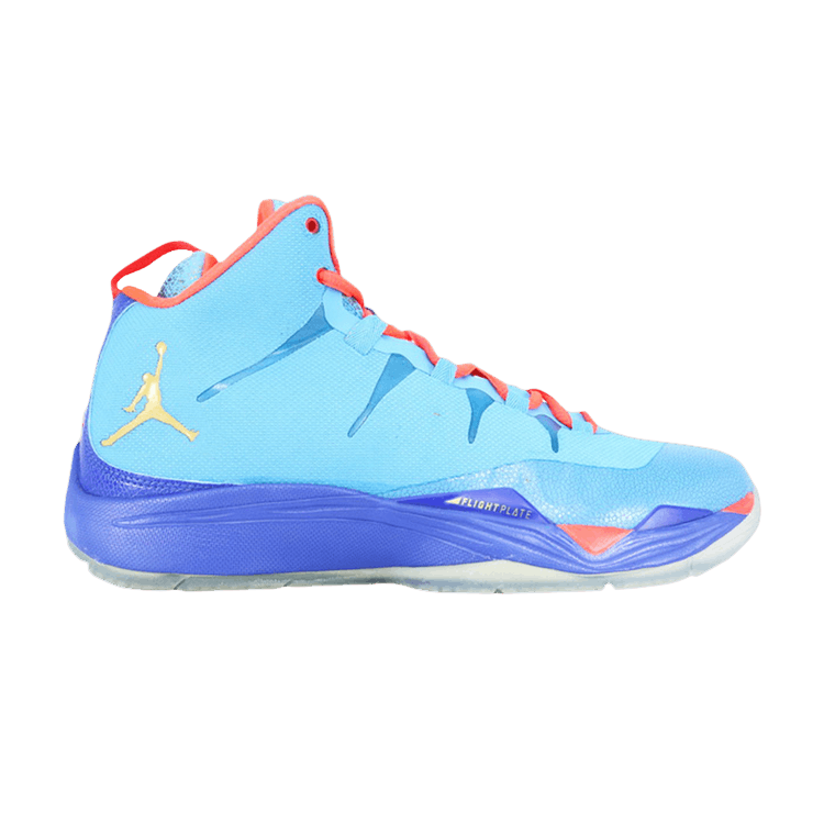 Air Jordan Super.Fly 2 'All-Star Game' — Dark Powder Blue/Metallic Gold/Infrared 23