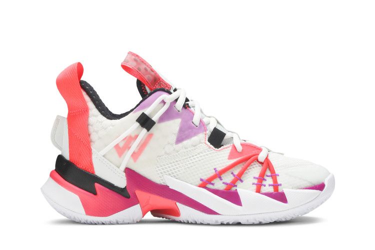 Air Jordan Why Not Zer0.3 SE PF 'Flash Crimson' — Sail/Black/Spruce Aura/Flash Crimson