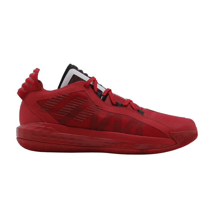 adidas Dame 6 'Scarface' — Core Black/Scarlet/Cloud White