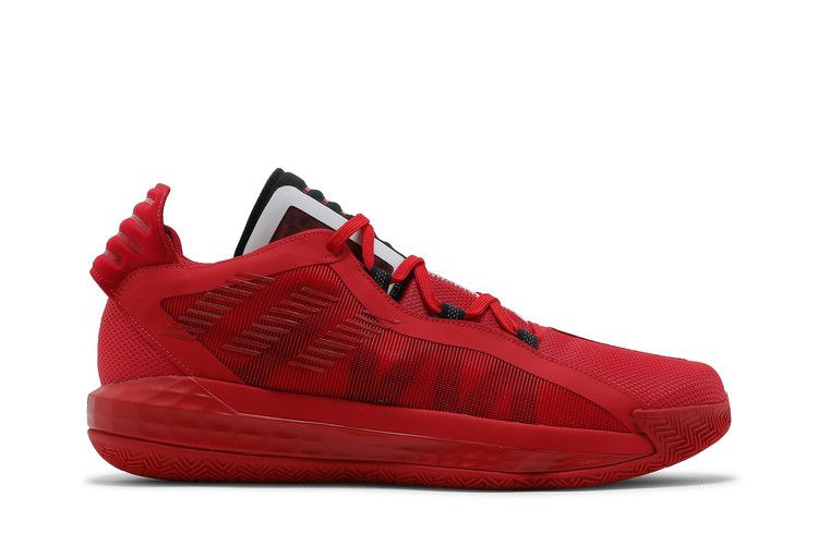 adidas Dame 6 'Scarface' — Core Black/Scarlet/Cloud White