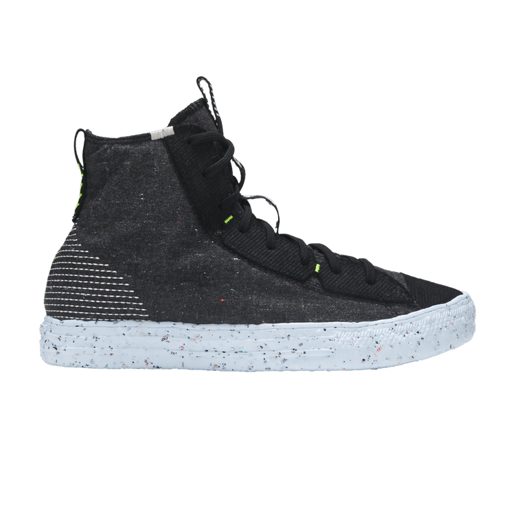 Converse Chuck Taylor All Star Crater High 'Black' — Black/Chambray Blue/Black