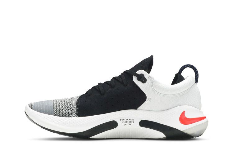 Nike Joyride Run Flyknit 'Black Iron Grey' — Pure Platinum/Black/Iron Grey/Racer Blue