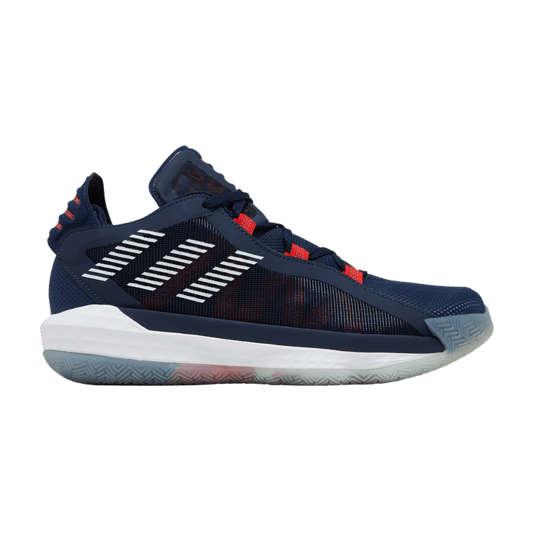 adidas Dame 6 GCA 'Team USA' — Team Navy Blue/Footwear White/Scarlet