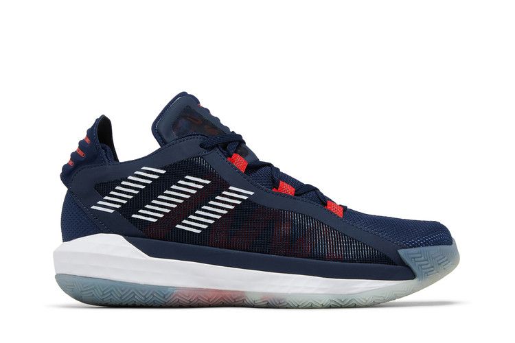 adidas Dame 6 GCA 'Team USA' — Team Navy Blue/Footwear White/Scarlet
