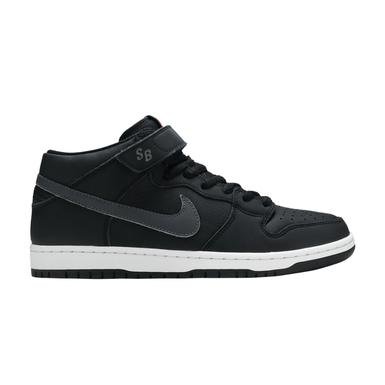 Nike Dunk Mid Pro ISO SB 'Orange Label' — Black/Dark Grey/Black/White