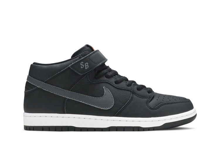 Nike Dunk Mid Pro ISO SB 'Orange Label' — Black/Dark Grey/Black/White (2)