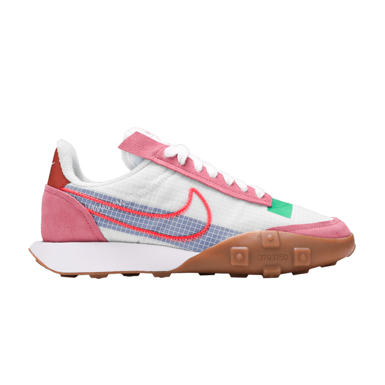 Nike Wmns Waffle Racer 2X 'Desert Berry Crimson' — Desert Berry/Light Silver/White/Bright Crimson
