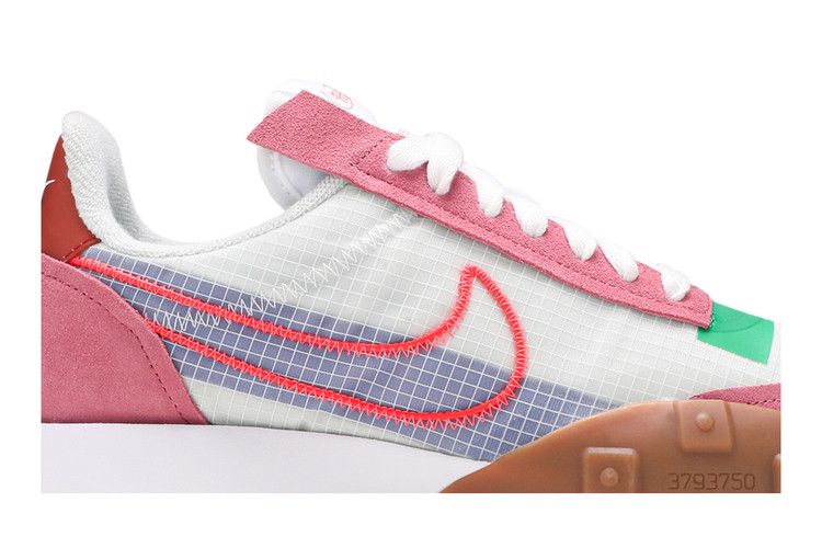 Nike Wmns Waffle Racer 2X 'Desert Berry Crimson' — Desert Berry/Light Silver/White/Bright Crimson