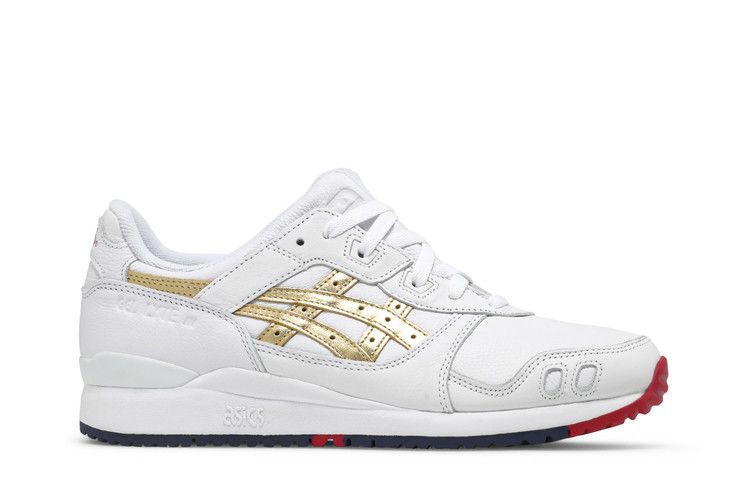 Kith x ASICS Gel Lyte 3 OG 'Tokyo Trio Pack - Super Gold' — White.Rich Gold