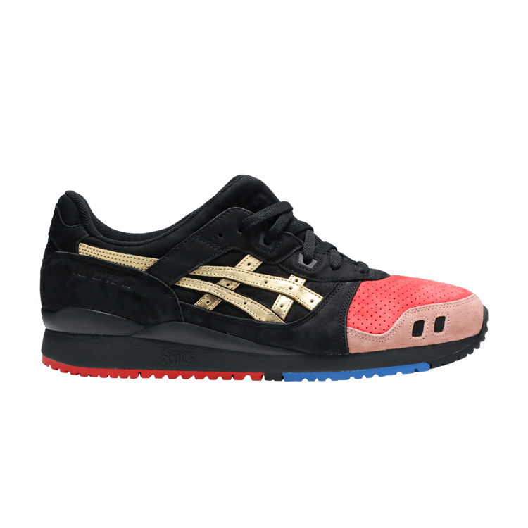 Kith x ASICS Gel Lyte 3 OG 'Tokyo Trio Pack - 252.1' — Classic Red/Rich Gold