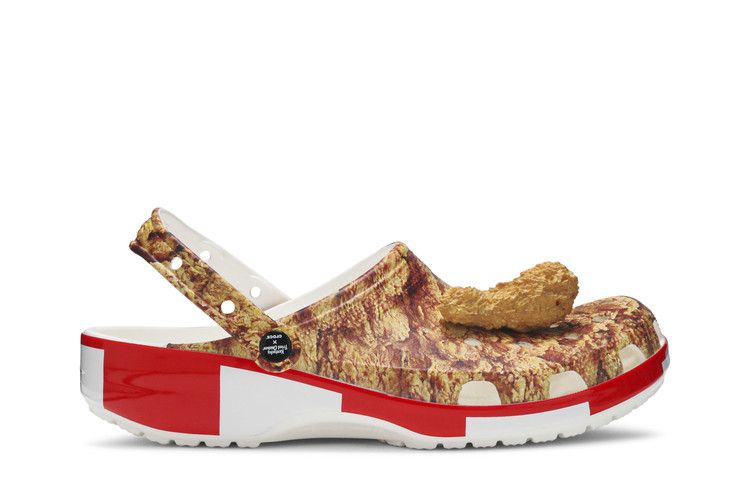 KFC x Crocs Classic Clog 'Fried Chicken Print' — Fried Chicken Print