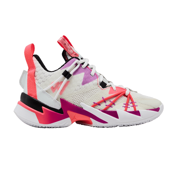 Air Jordan Why Not Zer0.3 SE GS 'Flash Crimson' — Sail/Spruce Aura/Flash Crimson/Black