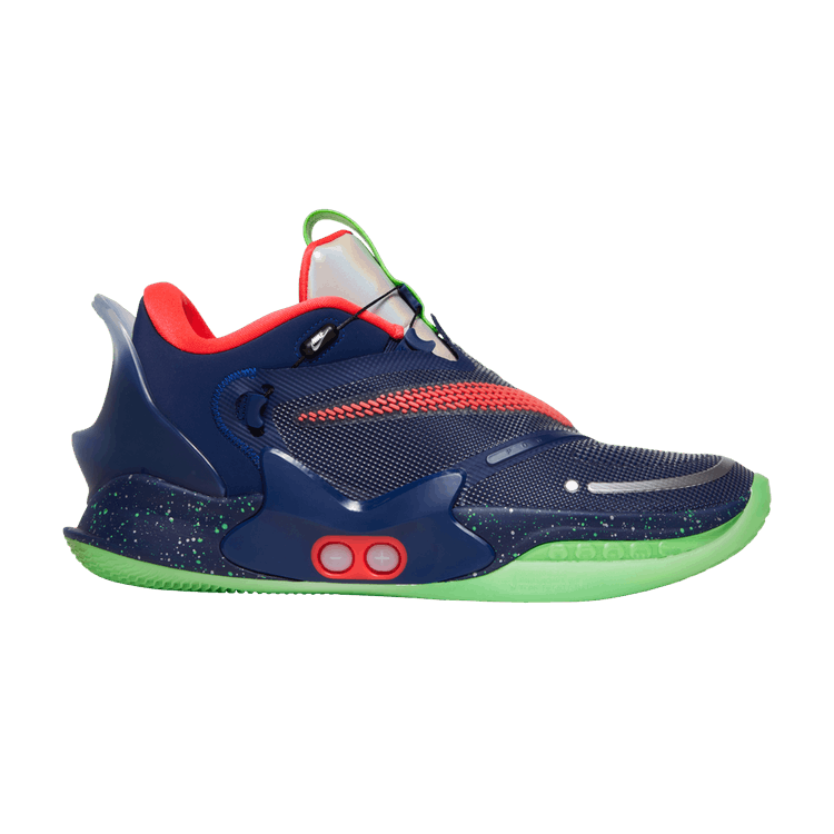 Nike Adapt BB 2.0 'Planet of Hoops' UK Charger — Blue Void/Black/Green Strike