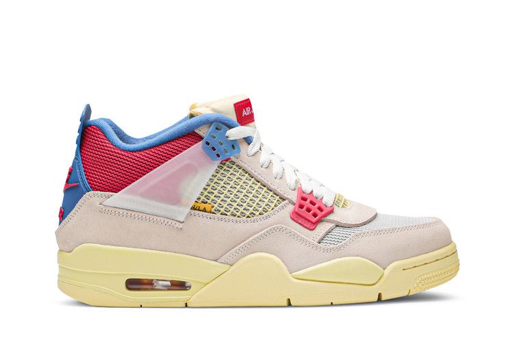 Union LA x Air Jordan 4 Retro 'Guava Ice' — Guava Ice/Light Bone/Brigade Blue/Light Fusion Red