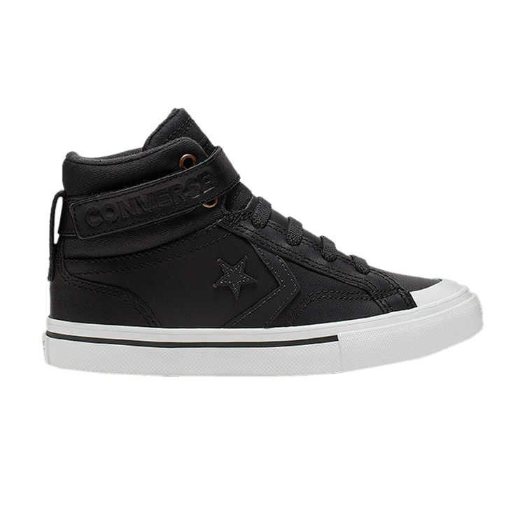 Converse Pro Blaze Strap Hi GS 'Martian' — Almost Black/Black/Mason