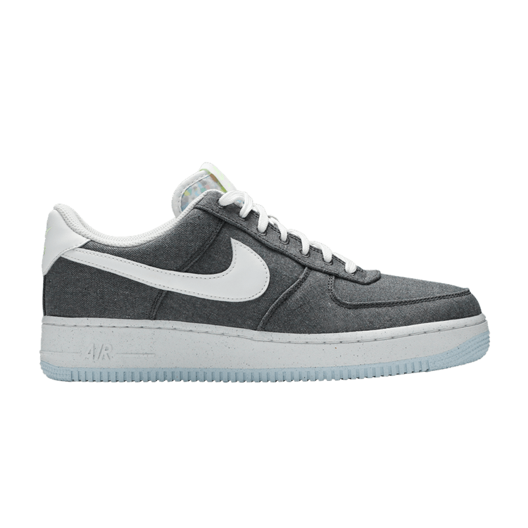 Nike Air Force 1 Low '07 'Recycled Canvas Pack - Iron Grey' — Iron Grey/White/Barely Volt