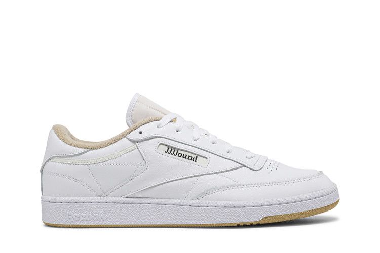 JJJJound x Reebok Club C 85 'White Gum' — White/Chalk