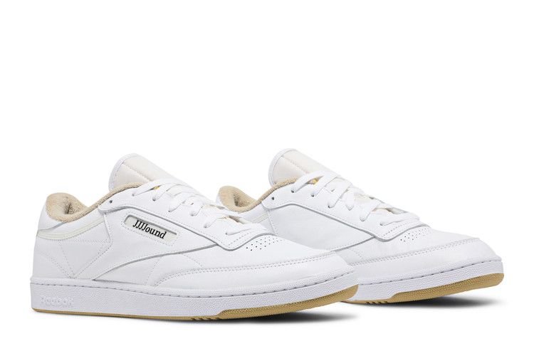 JJJJound x Reebok Club C 85 'White Gum' — White/Chalk