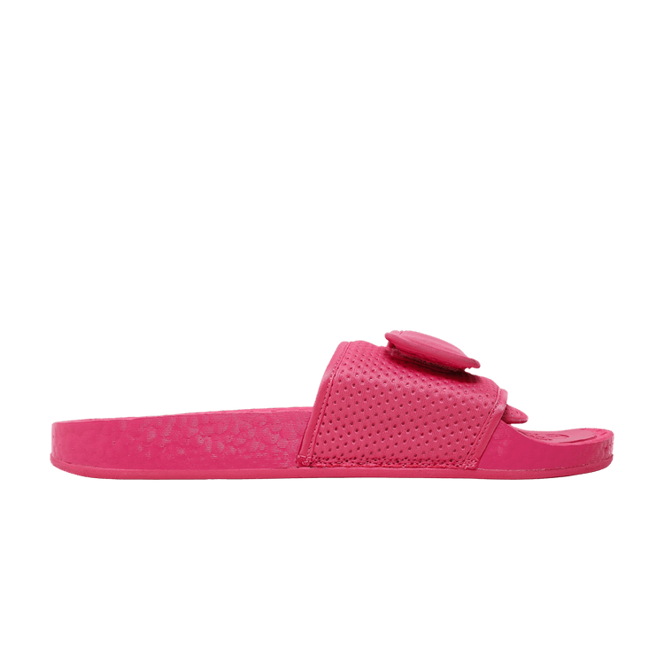 Pharrell x adidas Boost Slides 'Semi Solar Pink' — Semi Solar Pink/Semi Solar Pink/Semi Solar Pink