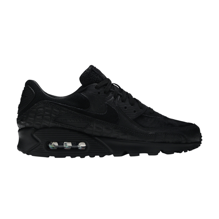 Nike Air Max 90 'Exotic Animal Pack - Infrared Blend' — Black/Infrared/White/Black