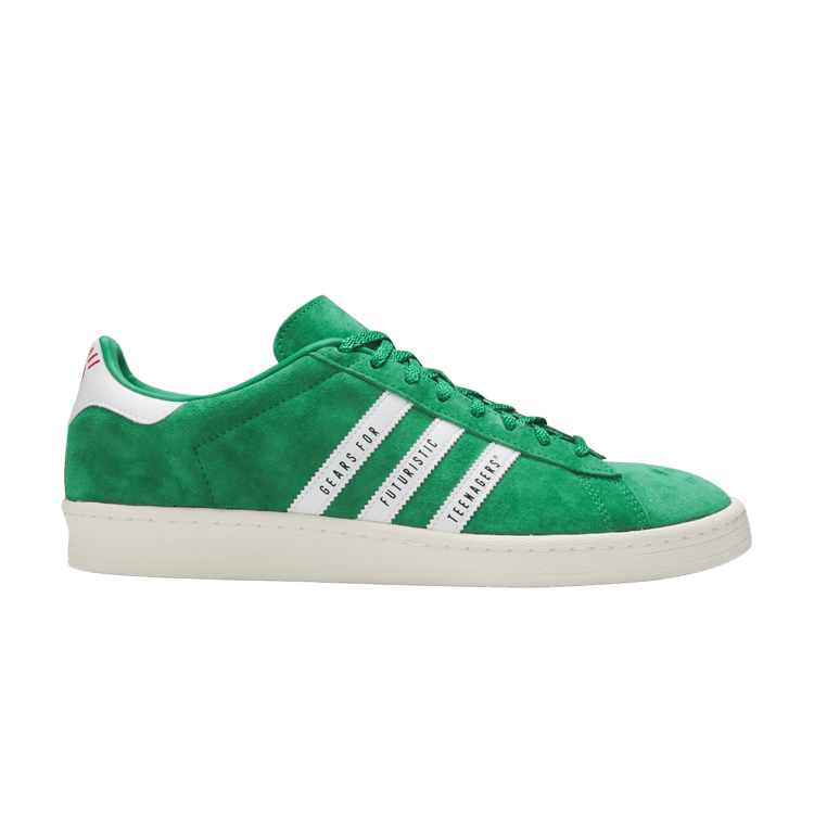 Human Made x adidas Campus 'Green' — Green/Footwear White/Off White