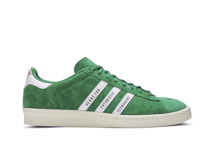 Human Made x adidas Campus 'Green' — Green/Footwear White/Off White