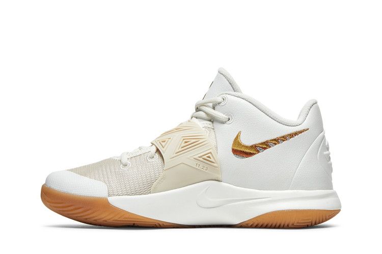 Nike Kyrie Flytrap 3 EP 'White Metallic Gold' — Summit White/Metallic Gold