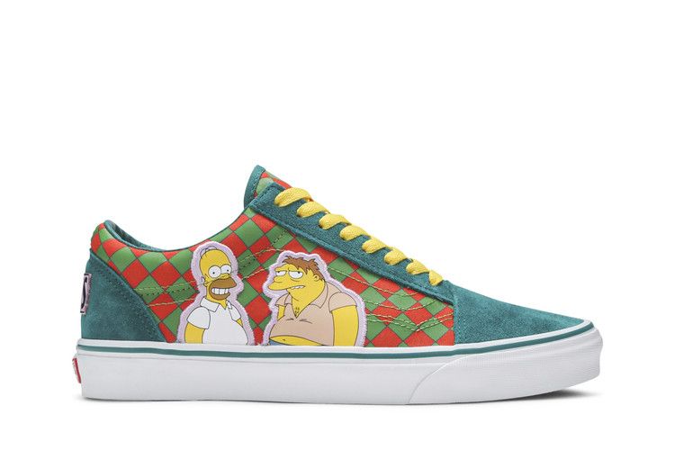 The Simpsons x Vans Old Skool 'Moe's Tavern' — Green/Orange