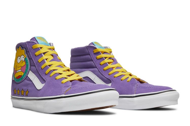 The Simpsons x Vans Sk8-Hi 'Lisa 4 Prez' — Purple
