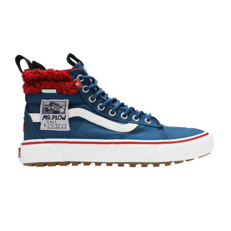 Vans The Simpsons x Sk8-Hi MTE 2.0 DX 'Mr. Plow' — Navy