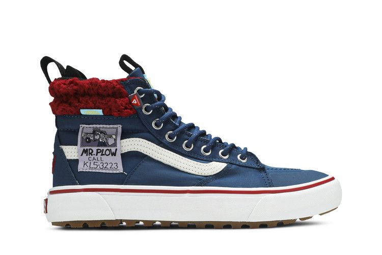 Vans The Simpsons x Sk8-Hi MTE 2.0 DX 'Mr. Plow' — Navy