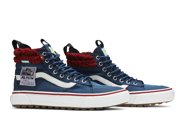 Vans The Simpsons x Sk8-Hi MTE 2.0 DX 'Mr. Plow' — Navy