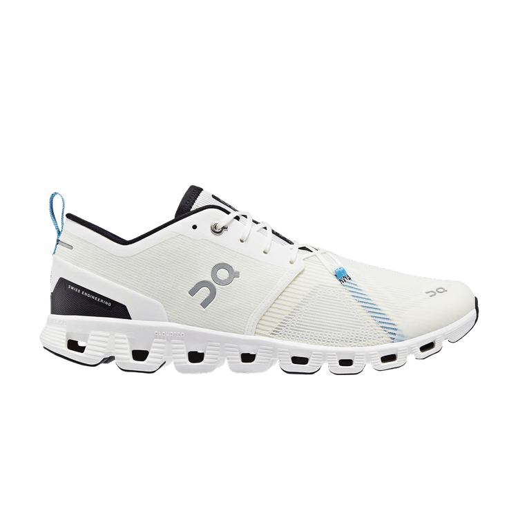 ON Cloud X 3 Shift 'Undyed White Black' — Undyed White/Black