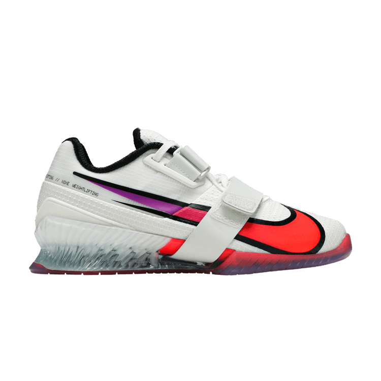 Nike Romaleos 4 SE 'Flash Crimson Aura' — Pale Ivory/Flash Crimson/Spruce Aura/Hyper Violet