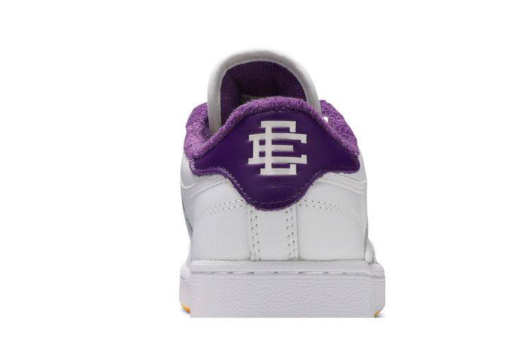 Eric Emanuel x Reebok Club C 85 'Regal Purple' — White/Regal Purple/Retro Yellow