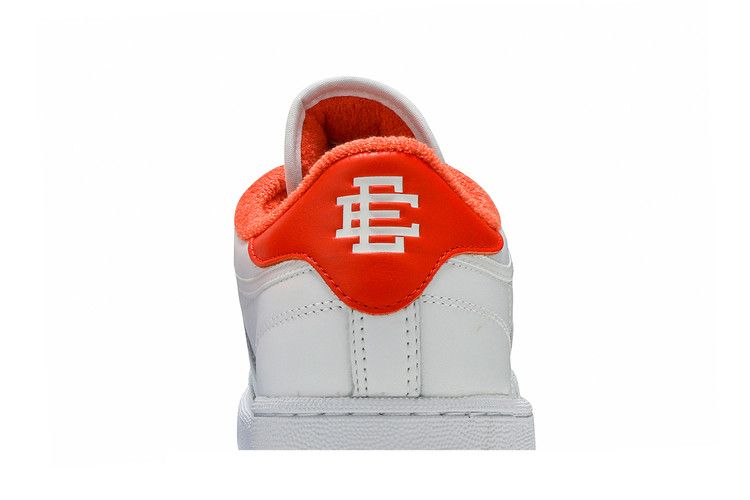 Eric Emanuel x Reebok Club C 85 'Energy Orange' — White/Energy Orange/Collegiate Navy