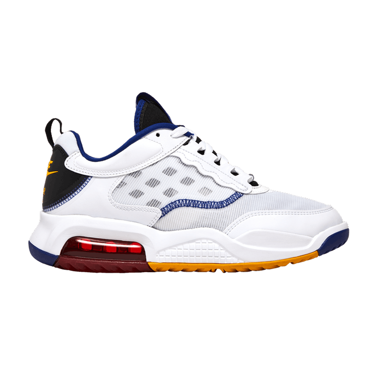 Nike Jordan Air Max 200 'Dark Sulfur' — White/Black/Gym Red/Dark Sulfur